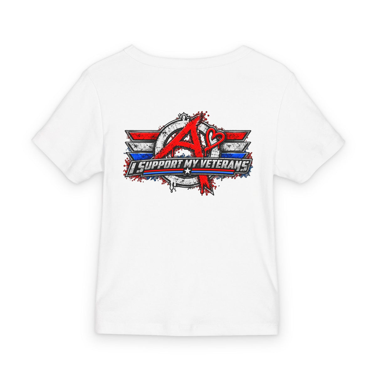 Support My Veterans Baby Tee