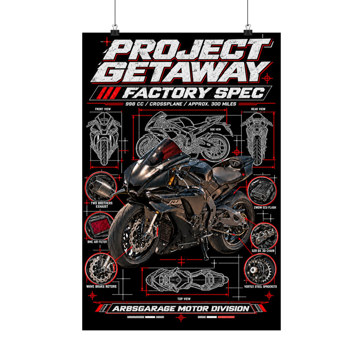 R1 BLUEPRINT POSTER