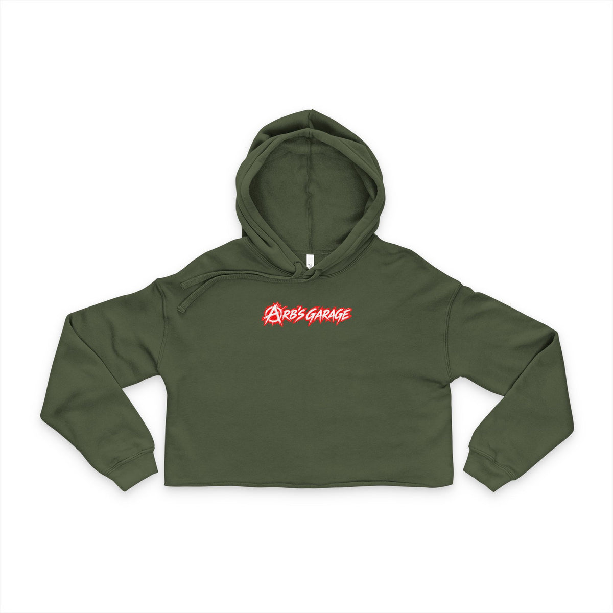 Arb's Garage Cropped Women's Hoodie