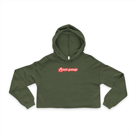 Arb's Garage Cropped Women's Hoodie