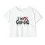 I'm a Good Girl Women's Crop Top
