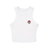 Arb's Garage Logo Women's Cropped Micro Rib Tank