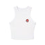 Arb's Garage Logo Women's Cropped Micro Rib Tank