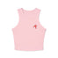 Arb's Garage Logo Women's Cropped Micro Rib Tank